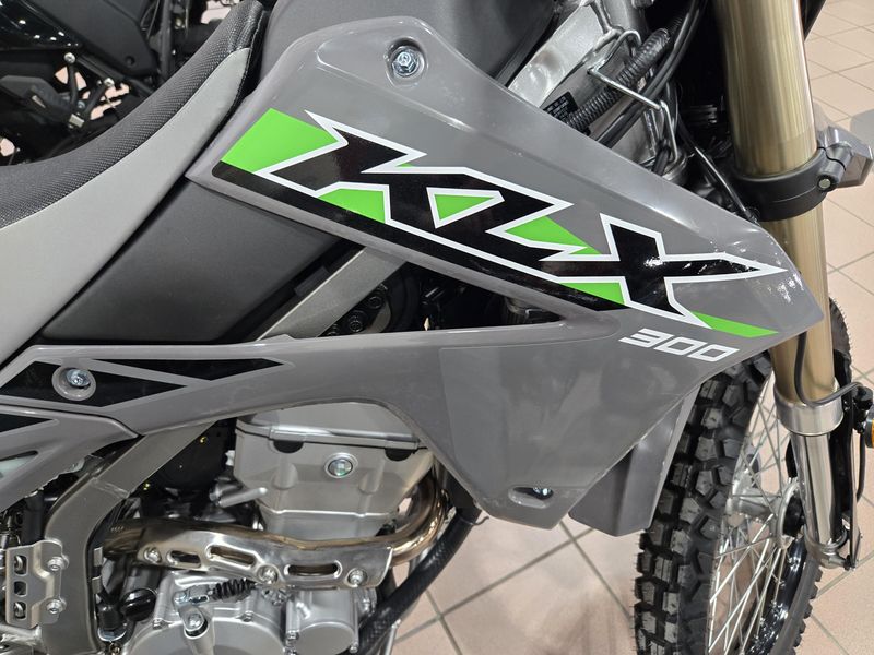 2025 Kawasaki KLX 300 BATTLE GRAYImage 8