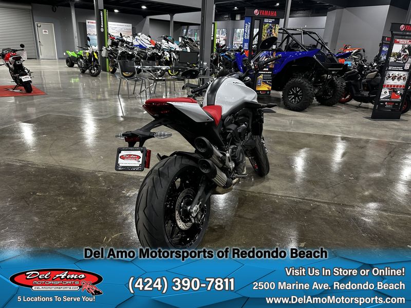 2024 Ducati MONSTER PLUS  in a ICE WHITE exterior color. Del Amo Motorsports of Redondo Beach (424) 304-1660 delamomotorsports.com 