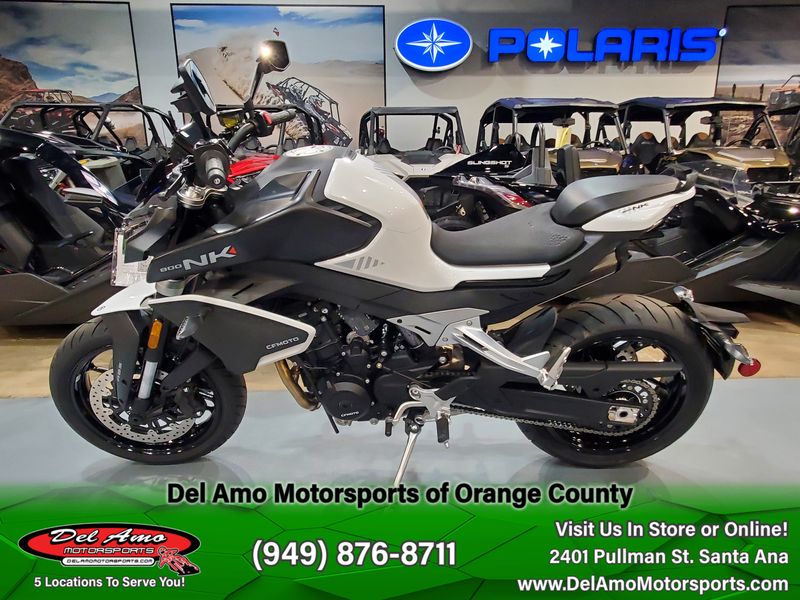 2024 CFMOTO CF800-7US  in a NEBULA WHITE exterior color. Del Amo Motorsports of Orange County (949) 416-2102 delamomotorsports.com 