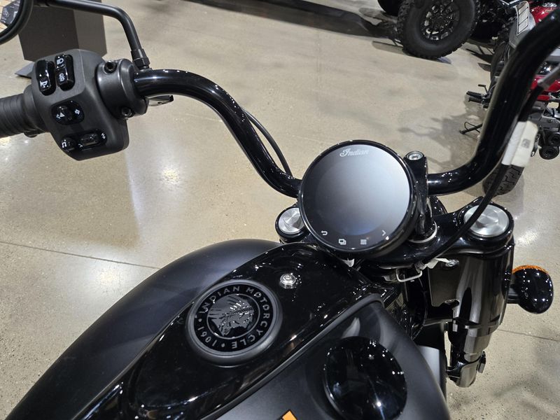 New 2025 Indian Motorcycle CHIEF BOBBER DARK HORSE BLACK SMOKE Image 16