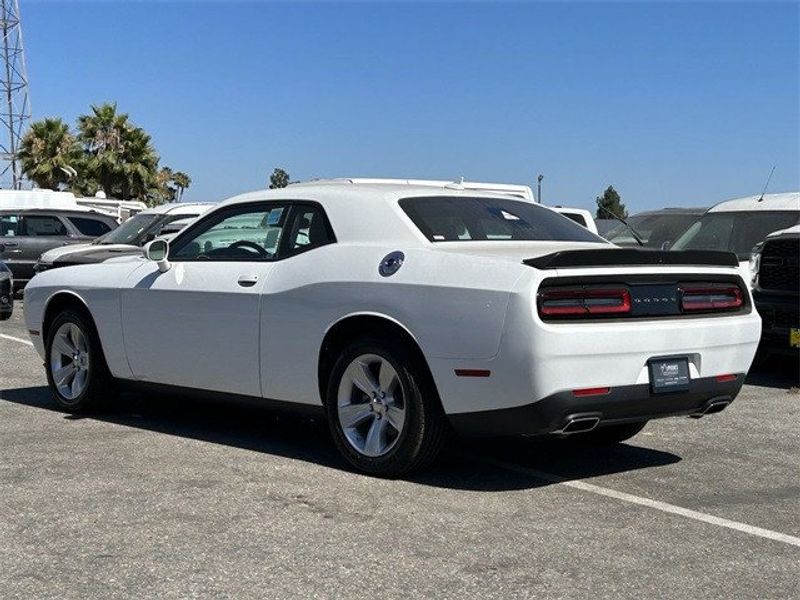 2023 Dodge Challenger SXT in a White Knuckle exterior color and Blackinterior. McPeek
