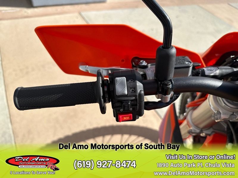 2024 KTM 500 EXC-F  in a ORANGE exterior color. Del Amo Motorsports of South Bay (619) 547-1937 delamomotorsports.com 