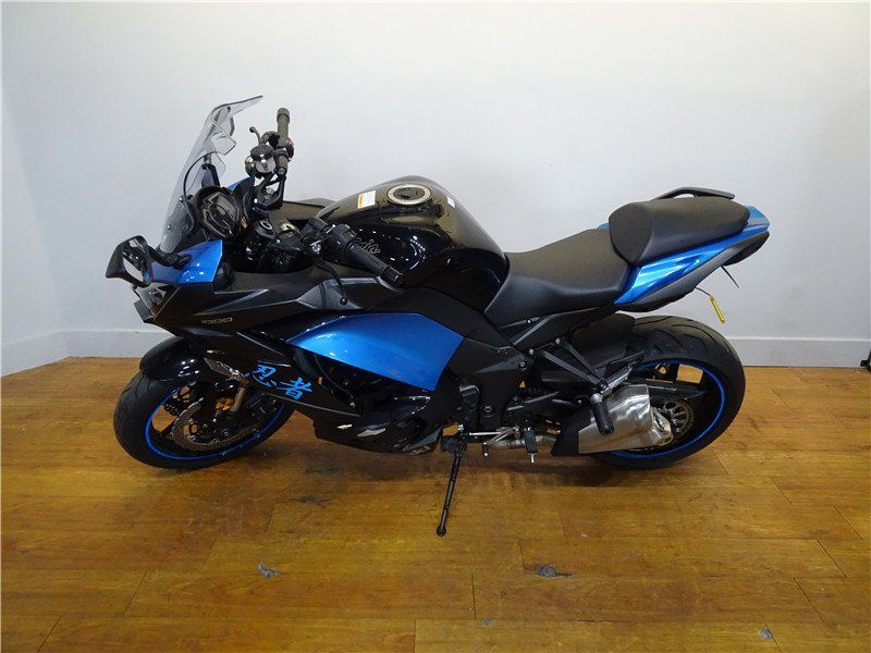 2019 Kawasaki Ninja 1000 in a Blue Black exterior color. Parkway Cycle (617)-544-3810 parkwaycycle.com 