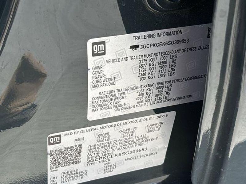 Used 2025 Chevrolet Silverado 1500 Custom Trail BossImage 31