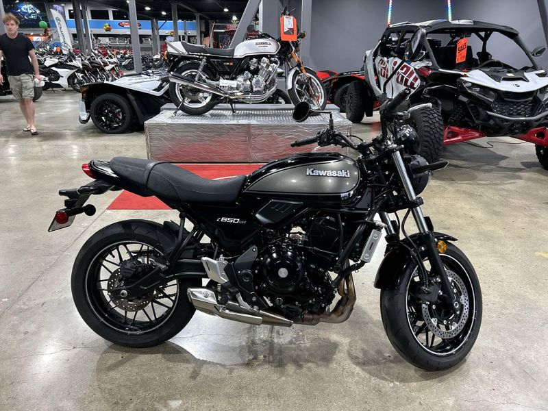 2024 Kawasaki Z650RS ABS  in a BLACK exterior color. Del Amo Motorsports of Redondo Beach (424) 390-7811 delamomotorsports.com 
