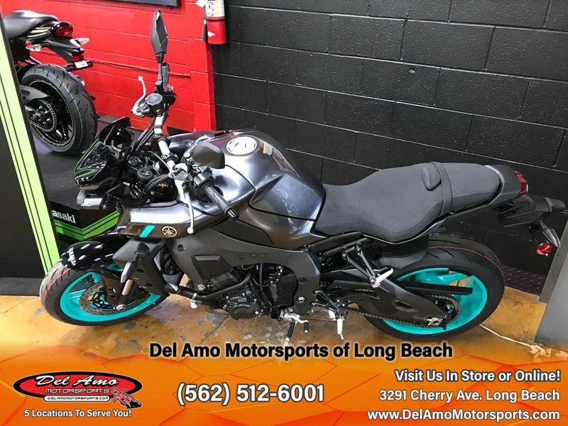 2024 Yamaha MT10RCGY  in a MIDNIGHT CYAN exterior color. Del Amo Motorsports of Long Beach (562) 362-3160 delamomotorsports.com 
