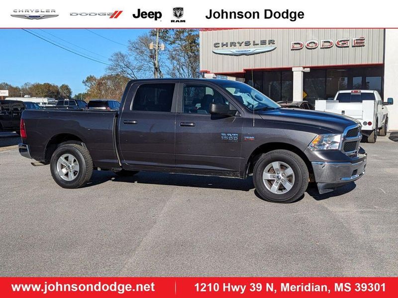 2021 RAM 1500 Classic SLT in a Granite Crystal Metallic Clear Coat exterior color and Diesel Gray/Blackinterior. Johnson Dodge 601-693-6343 pixelmotiondemo.com 