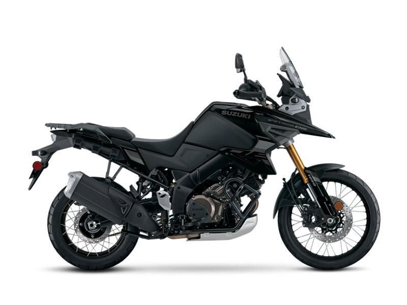 2024 Suzuki V-Strom in a Black exterior color. New England Powersports 978 338-8990 pixelmotiondemo.com 