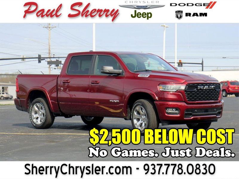 New 2025 RAM 1500 Big Horn Crew Cab 4x4 5