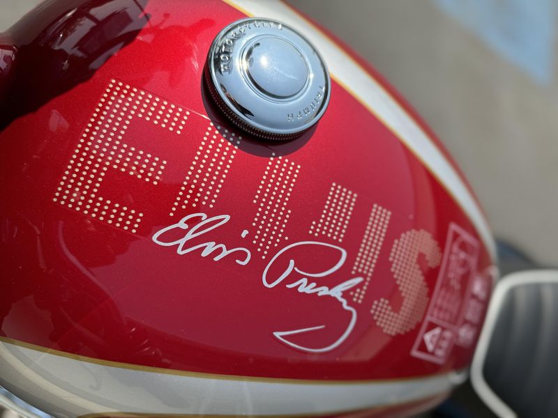 2025 Triumph BONNEVILLE T120 ELVIS PRESLEY LIMITED EDITION  