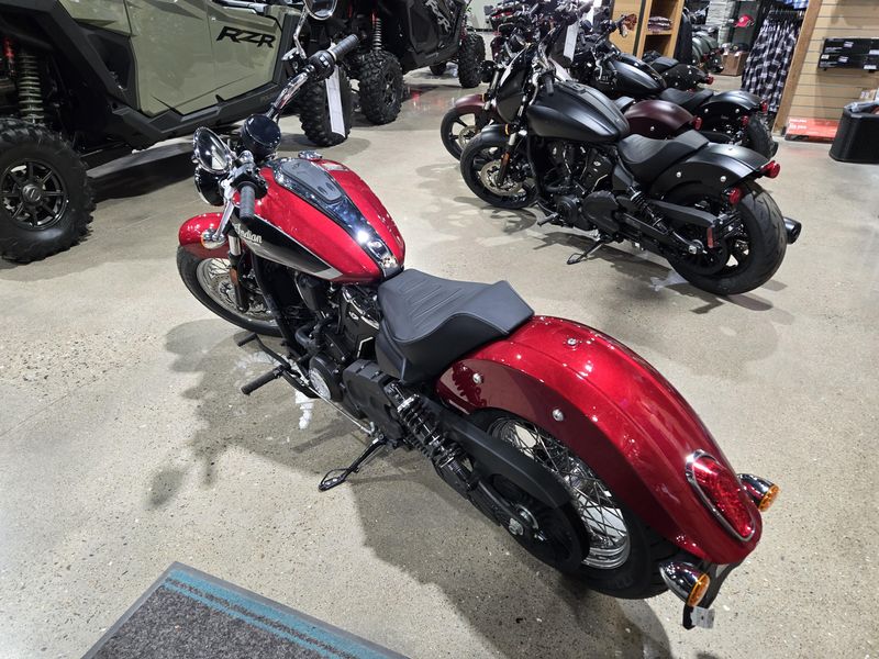 2025 Indian Motorcycle INDIAN SCOUT CLASSIC LIMITED WITH TECHNOLOGY PACKAGE SUNSET RED METALLIC Image 6