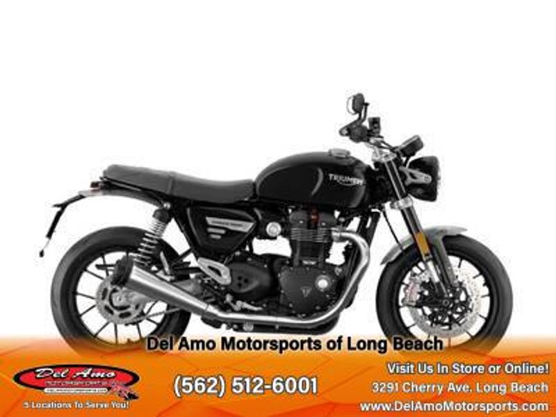 2024 Triumph SPEED TWIN 1200  in a CARNIVAL RED/STORM GREY exterior color. Del Amo Motorsports of Long Beach (562) 362-3160 delamomotorsports.com 