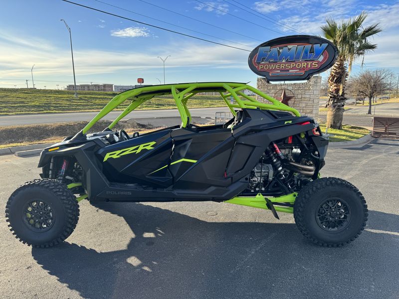 2024 POLARIS RZR PRO R 4 ULTIMATE  MATTE ONYX BLACK in a BLACK exterior color. Family PowerSports (877) 886-1997 familypowersports.com 