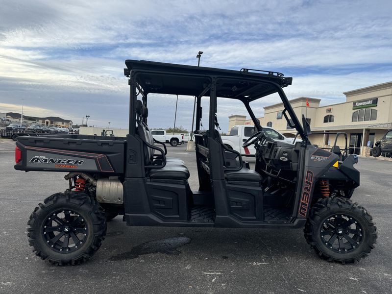 2014 Polaris RANGER CREW 900 EPS LE MATTE METALLIC SUNSET REDImage 2