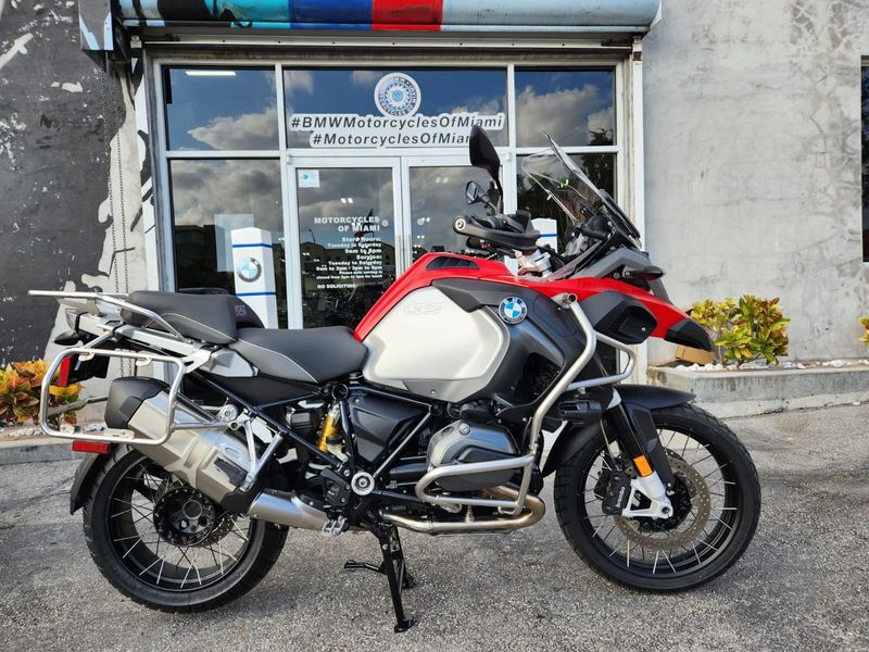 2016 BMW R1200GSA  in a RACING RED exterior color. BMW Motorcycles of Miami 786-845-0052 motorcyclesofmiami.com 