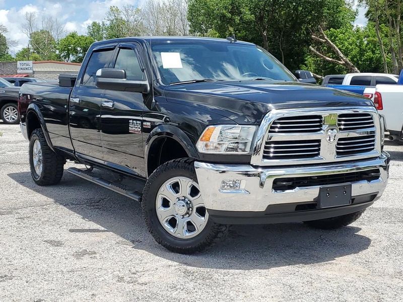 2018 RAM 2500 Big Horn in a Brilliant Black Crystal Pearl Coat exterior color and Diesel Gray/Blackinterior. Johnson Dodge 601-693-6343 pixelmotiondemo.com 