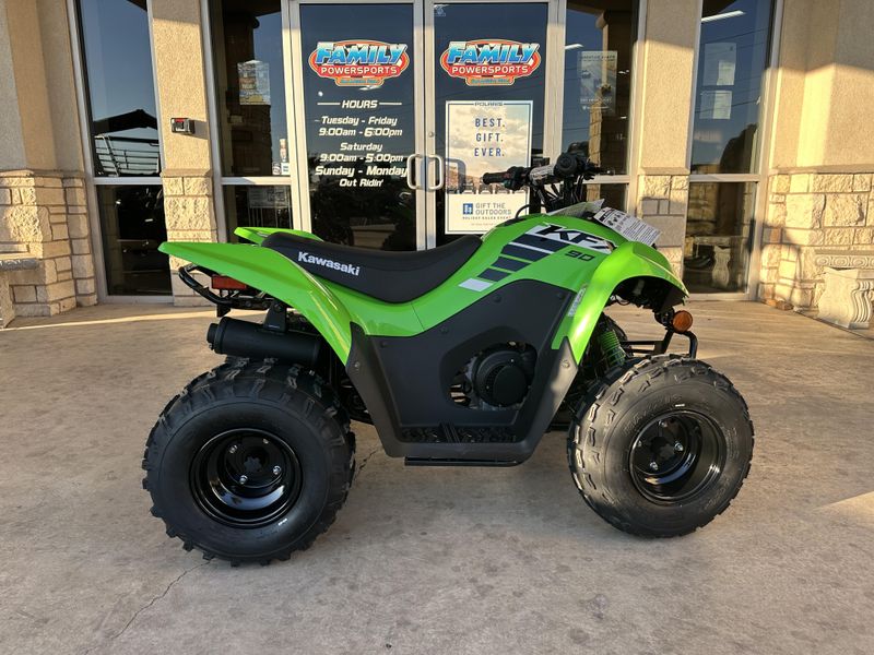 2025 Kawasaki KFX 90 LIME GREENImage 1