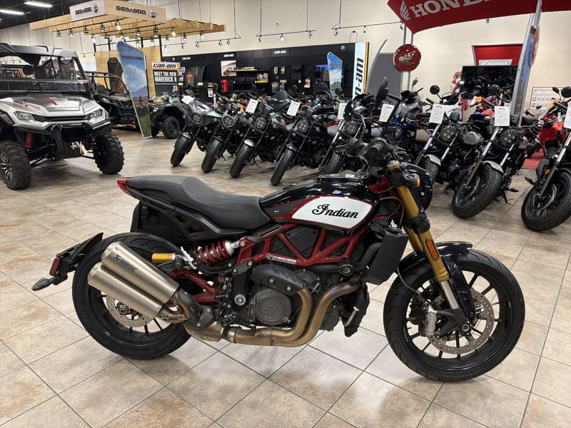 Used 2019 Indian Motorcycle FTR 1200 S  in a CARBON exterior color. Vista Del Amo Motorsports 760-330-5665 delamomotorsports.com 