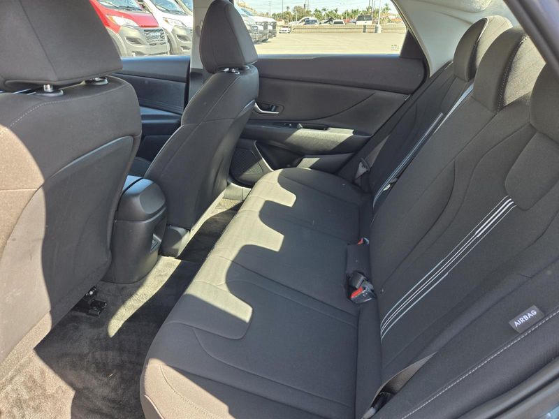 Used 2026 Hyundai Elantra Hybrid Blue Sedan