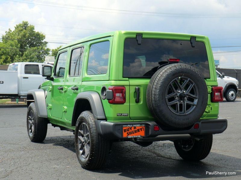 New 2025 Jeep Wrangler 4-door Sport S