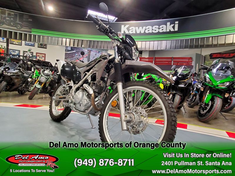 2023 Kawasaki KLX230MPFNL-GY1  in a BATTLE GRAY exterior color. Del Amo Motorsports of Orange County (949) 416-2102 delamomotorsports.com 