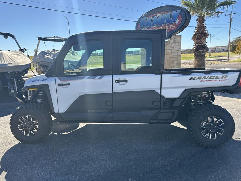 2025 Polaris RANGER CREW XD 1500 NORTHSTAR EDITION ULTIMATE GHOST WHITE METALLIC SMOKEImage 9