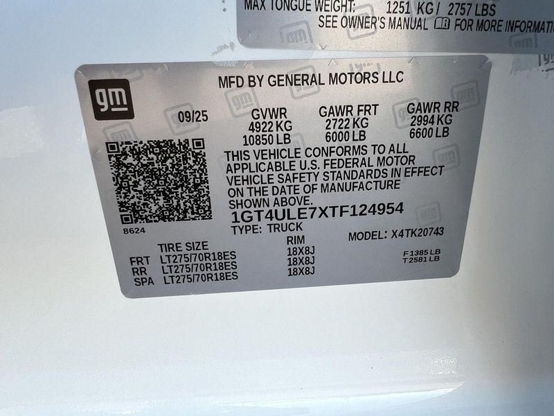 2026 Gmc Sierra HD Pro photo 45