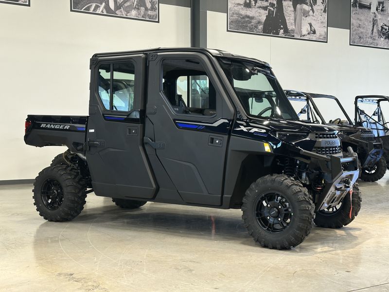 2023 Polaris RANGER CREW XP 1000 NORTHSTAR EDITION ULTIMATE RIDE COMMAND PACKAGE SUPER GRAPHITE WITH LIFTED LIME ACCENTSImage 1