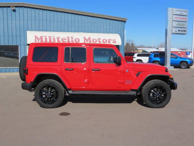 Used 2025 Jeep Wrangler 4xE Sahara 4x4 4dr SUVImage 1