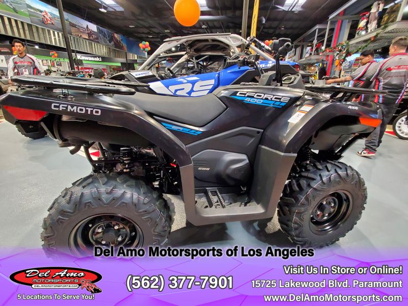 2024 CFMOTO CF400AU-6S  in a JET BLACK exterior color. Del Amo Motorsports of Los Angeles (562) 262-9181 delamomotorsports.com 