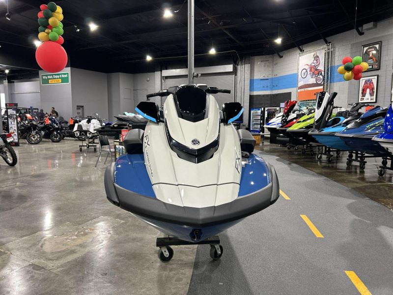 2025 Yamaha FX LIMITED SVHO  in a DEEPWATER BLUE exterior color. Del Amo Motorsports of Redondo Beach (424) 390-7811 delamomotorsports.com 