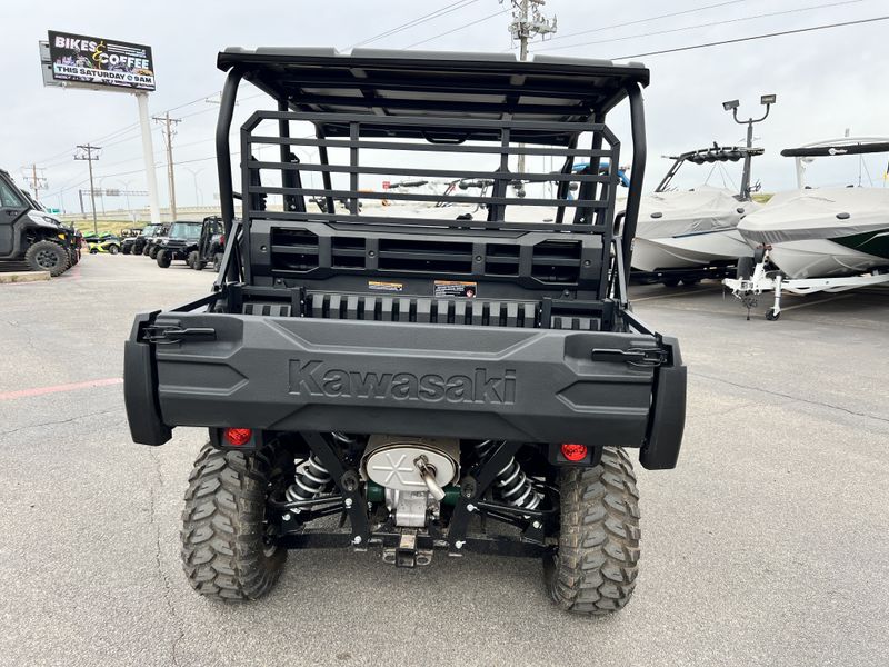 2024 KAWASAKI MULE PROFXT 1000 LE RANCH EDITION  METALLIC TITANIUM in a SILVER exterior color. Family PowerSports (877) 886-1997 familypowersports.com 