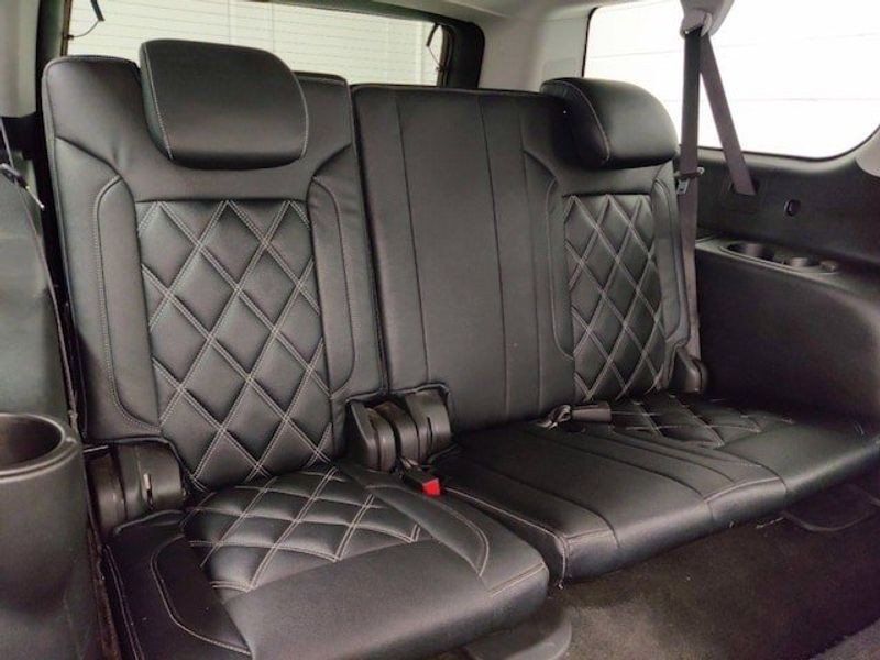 2018 GMC YUKON XL SLE AWD W/LEATHER in a Dark Gray exterior color and Jet Black Heated Leather Seatsinterior. Schmelz Countryside SAAB (888) 558-1064 stpaulsaab.com 