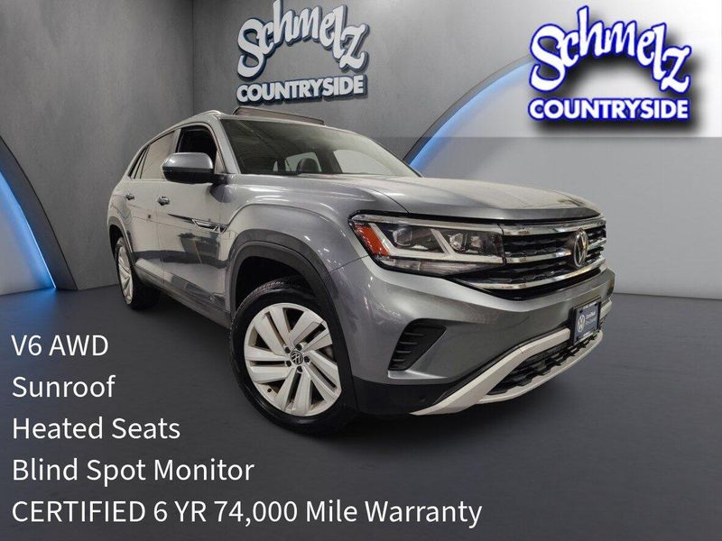 Used 2023 Volkswagen Atlas Cross Sport V6 AWD SE w/Technology/SunroofImage 1