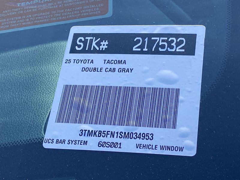 2025 Toyota Tacoma SR5Image 21