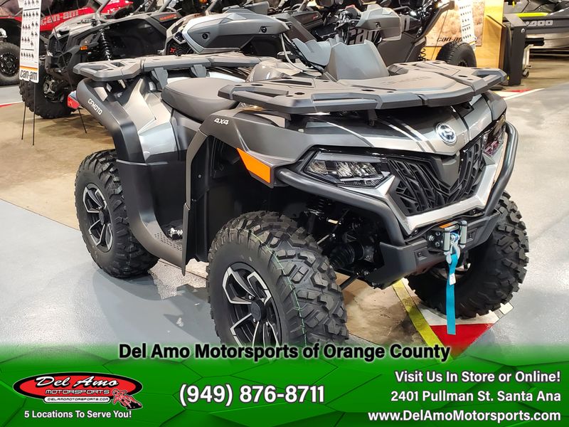 2024 CFMOTO CF600AU-3SA  in a VELOCITY GREY exterior color. Del Amo Motorsports of Orange County (949) 416-2102 delamomotorsports.com 