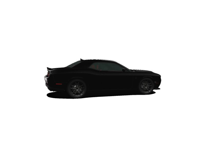 2023 Dodge Challenger SRT Hellcat Jailbreak in a Pitch Black exterior color and Demonic Red/Blackinterior. BEACH BLVD OF CARS beachblvdofcars.com 