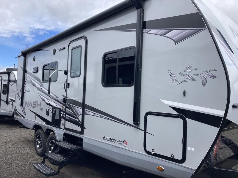 2023 NASH 23D  in a ELEGANT TRUFFLE exterior color. Legacy Powersports 541-663-1111 legacypowersports.net 