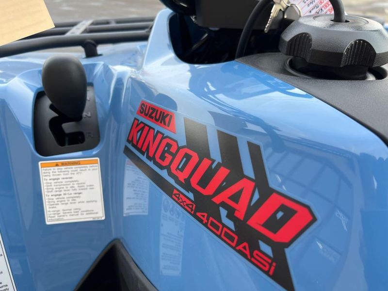 New 2025 Suzuki KINGQUAD 400ASI 