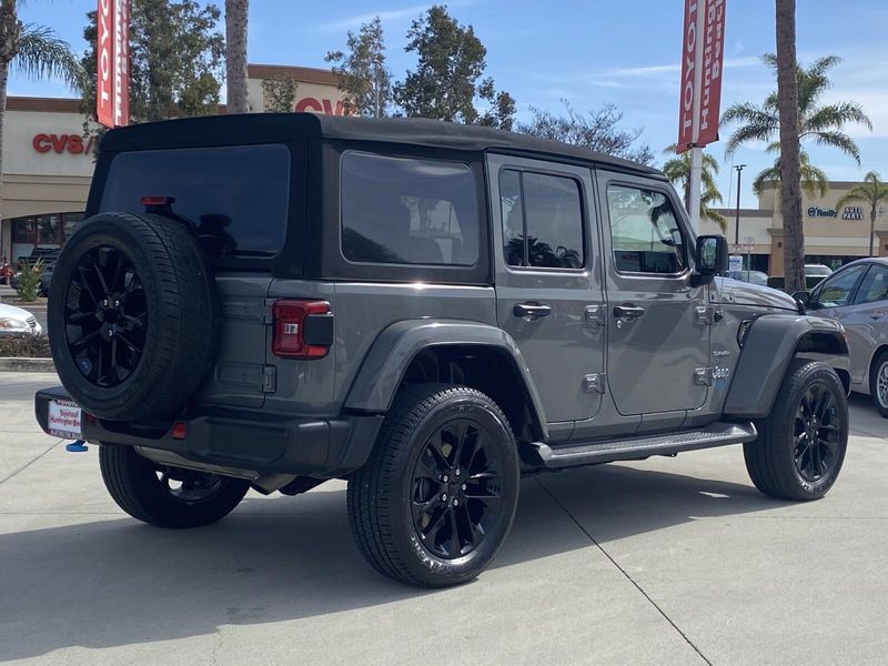 2022 Jeep Wrangler 4xE Unlimited Sahara 4xeImage 4