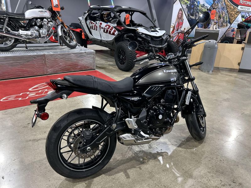 2024 Kawasaki Z650RS ABS  in a BLACK exterior color. Del Amo Motorsports of Redondo Beach (424) 390-7811 delamomotorsports.com 