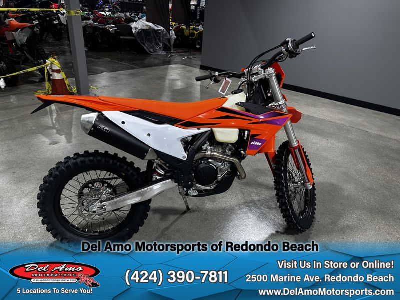 2024 KTM 500 XW-F  in a ORANGE exterior color. Del Amo Motorsports of Redondo Beach (424) 304-1660 delamomotorsports.com 