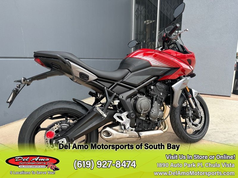 2024 Triumph TIGER SPORT 660  in a KOROSI RED/GRAPHITE exterior color. Del Amo Motorsports of South Bay (619) 547-1937 delamomotorsports.com 