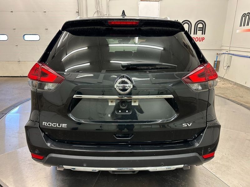 2020 Nissan Rogue SV in a Magnetic Black Pearl exterior color and Charcoalinterior. Marina Auto Group (855) 564-8688 marinaautogroup.com 