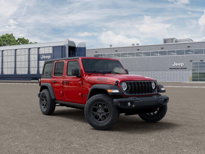 New 2026 Jeep Wrangler 4-door Willys