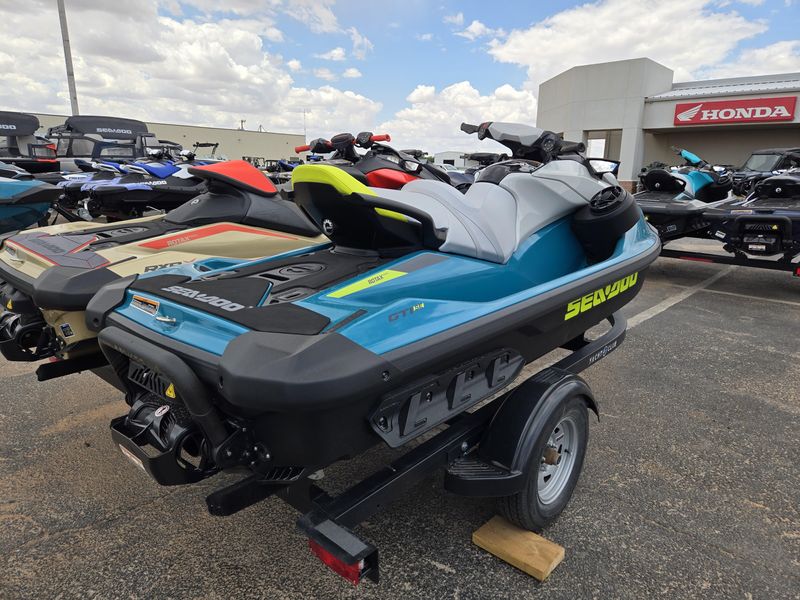 2025 SEADOO GTI SE 130 WITH SOUND SYSTEM IDF TEAL BLUE AND MANTA GREEN Image 3