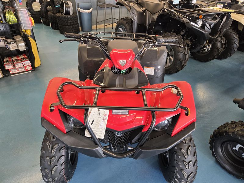 2025 Yamaha GRIZZLY 110 GREY METALLIC AND RED Image 15