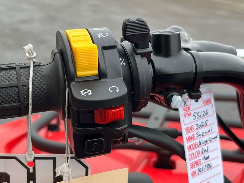 New 2025 Suzuki KINGQUAD 400ASI 