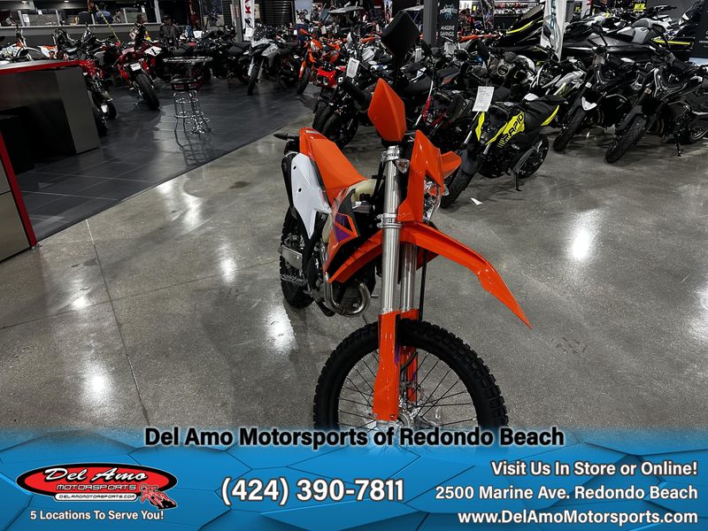 2024 KTM 350 EXC-F  in a ORANGE exterior color. Del Amo Motorsports of Redondo Beach (424) 304-1660 delamomotorsports.com 