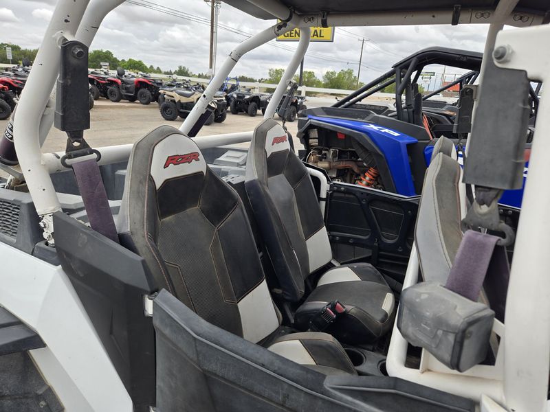 USED 2014 POLARIS RZR XP 4 1000 EPS WHITE LIGHTNING LE EPS TITANIUM MATTE METALLIC Image 5